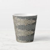 Tasse Latte Ornamental Traditional Paisley design (Devant)