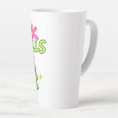 Tasse Latte orner les salles (Angle droit)