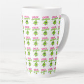 Tasse Latte orner les salles (Angle droit)