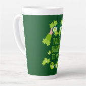 Tasse Latte Ornithologist Birdwatcher (Angle gauche)