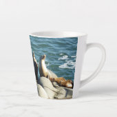 Tasse Latte Otaries de San Diego (Droite)