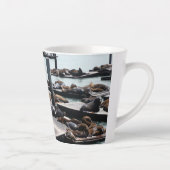 Tasse Latte Otaries du quai 39 (Droite)