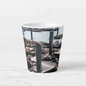 Tasse Latte Otaries du quai 39 (Devant)
