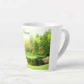 Tasse Latte Otis Cove Maine Thunder Cove (Angle droit)