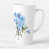 Tasse Latte Oubliez-moi, pas "Merci !" Slogan et nom modifiabl (Droite)