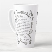 Tasse Latte Our Cook Cup (Angle gauche)