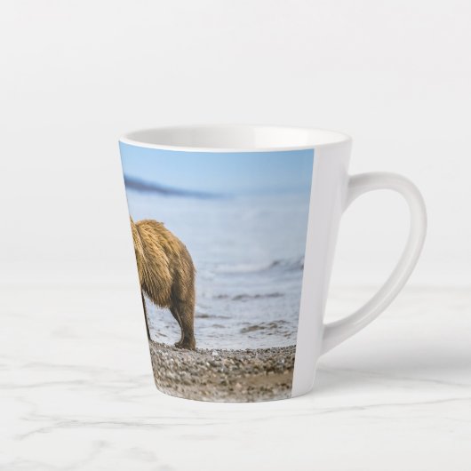 Tasse Latte Ours brun côtier (Droite)