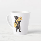 Tasse Latte Ours de Californie Vintage (Angle gauche)