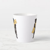 Tasse Latte Ours de Californie Vintage (Devant)