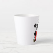 Tasse Latte Ours de panda mignon et amoureux (Devant)
