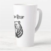 Tasse Latte Ours d'équipe (Angle droit)