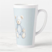 Tasse Latte Ours en peluche bleu (Droite)