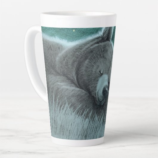 Tasse Latte Ours et souris en latte (Angle gauche)