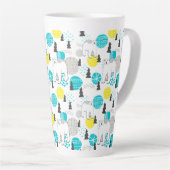 Tasse Latte Ours polaire (Angle droit)