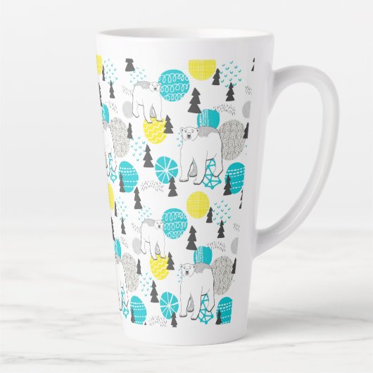 Tasse Latte Ours polaire (Droite)