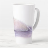 Tasse Latte Ours polaire dormant par Molly Harrison (Angle droit)