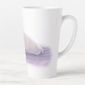 Tasse Latte Ours polaire dormant par Molly Harrison (Droite)
