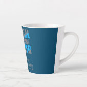 Tasse Latte P E Enseignant Comme un enseignant normal mais gla (Droite)