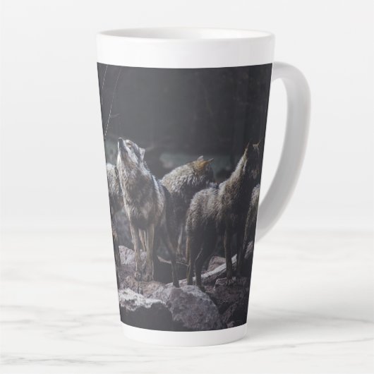 Tasse Latte Pack Wolf (Angle droit)
