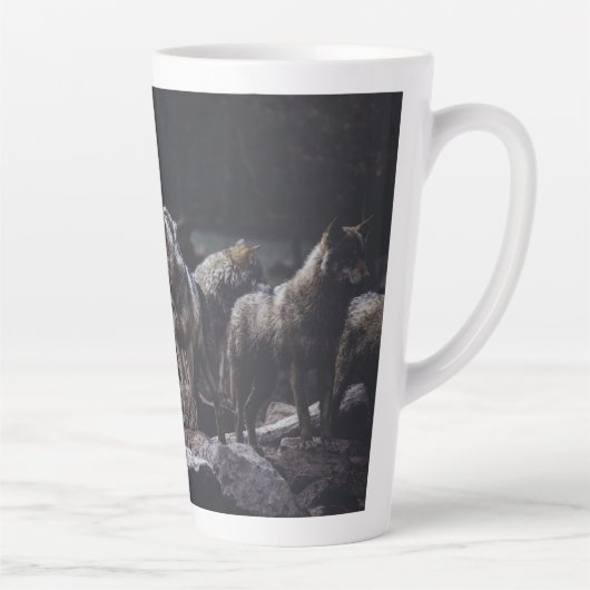 Tasse Latte Pack Wolf (Droite)