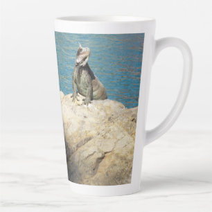 Tasse Latte Paire d'iguanes Photographie de faune tropicale