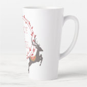 Tasse Latte Paix sur Terre Reindee vacances (Droite)
