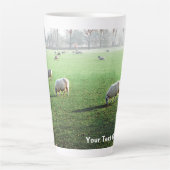 Tasse Latte Palais de Blenheim Moutons (Devant)