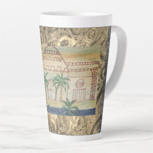Tasse Latte Palais égyptien