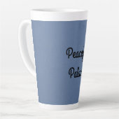 Tasse Latte Palais paisible (Angle gauche)