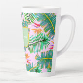 Tasse Latte Palm Paradise rose (Droite)