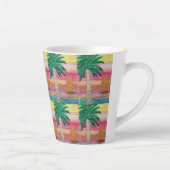 Tasse Latte Palm Tree and Sailboat (Droite)