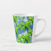 Tasse Latte Palm Tree Tropical (Droite)