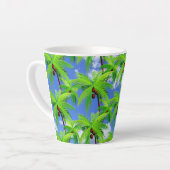 Tasse Latte Palmier Tropical (Angle gauche)