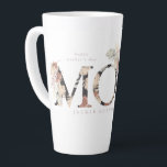 Tasse Latte Pampas Grass Floral Tropical Boho Pink Mothers Day<br><div class="desc">Pampas Grass Floral Tropical Boho rose Mothers Day Mug</div>