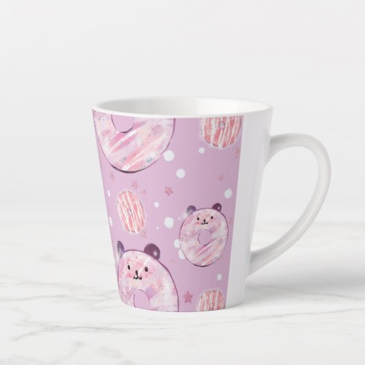Tasse Latte Panda Donut (Droite)
