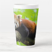Tasse Latte Panda rouge (Devant)