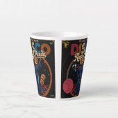 Tasse Latte Panda Rouge Disco (Devant)