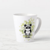 Tasse Latte Panda simple (Angle droit)
