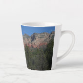 Tasse Latte Panorama de Red Rocks à Sedona Arizona (Droite)