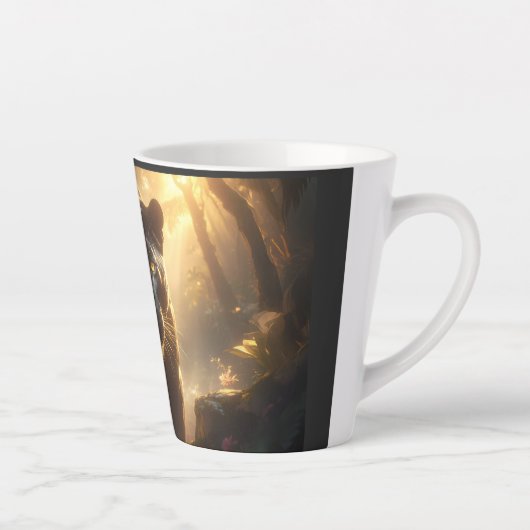 Tasse Latte Panther (Droite)