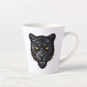 Tasse Latte Panthère noire