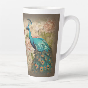 Tasse Latte Paon (journal assorti disponible)