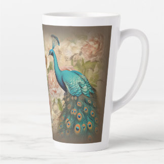 Tasse Latte Paon (journal assorti disponible)