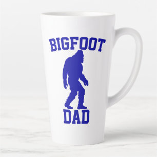 Tasse Latte Papa Bigfoot - Bigfoot drôle