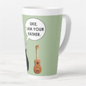 Tasse Latte Papa drôle (Angle droit)
