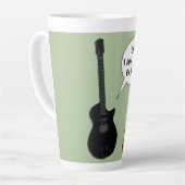 Tasse Latte Papa drôle (Angle gauche)