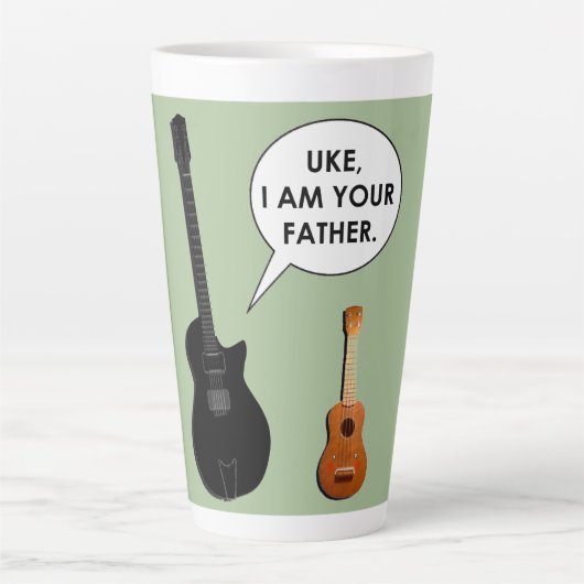 Tasse Latte Papa drôle (Devant)