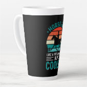 Tasse Latte Papa du cheval (Angle gauche)