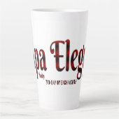 Tasse Latte Papa Elegua (Devant)
