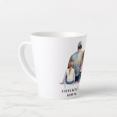 Tasse Latte Papa et filles personnalisées (9) (Angle gauche)